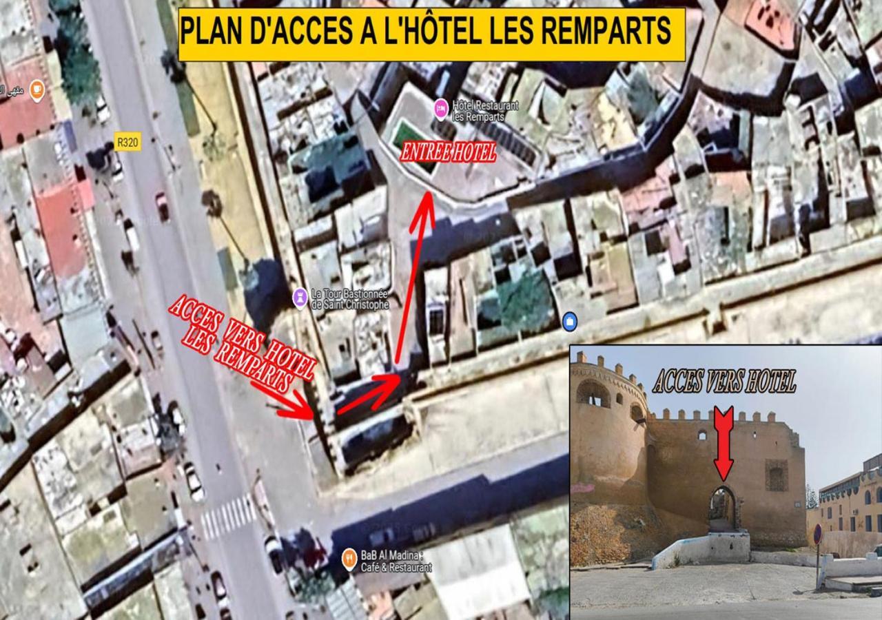 Hotel Les Remparts Azammur Zewnętrze zdjęcie